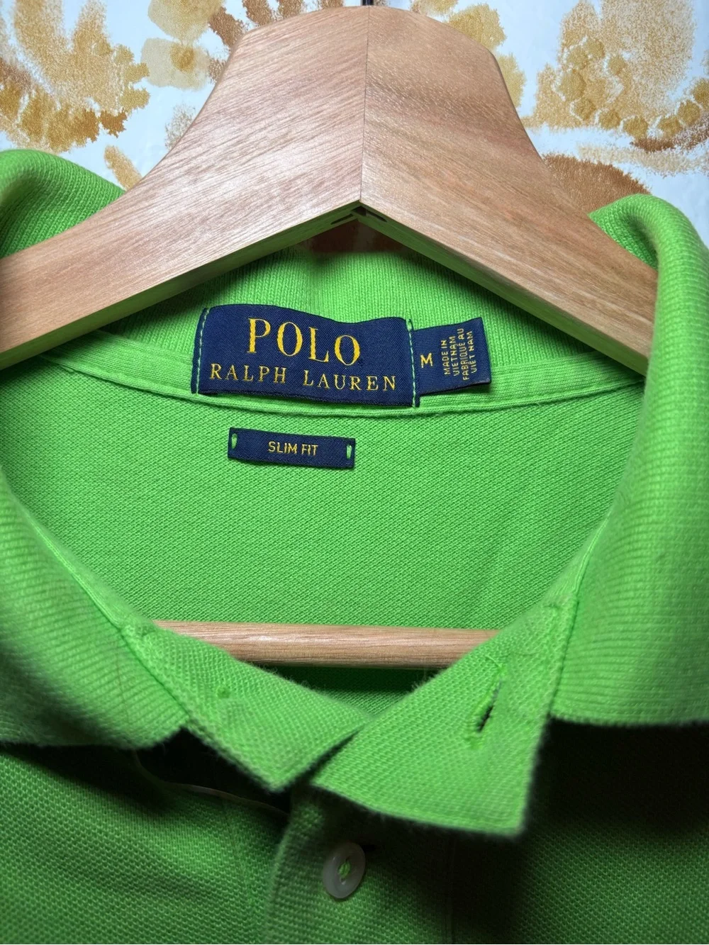 Polo Ralph Lauren Green Polo Shirt Classic Fit Preppy Summer Golf Coastal Men’s